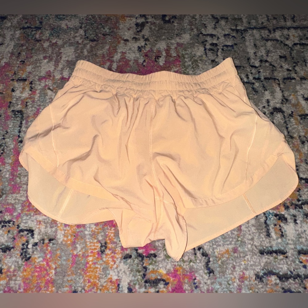 lululemon athletica Cream Athletic Shorts